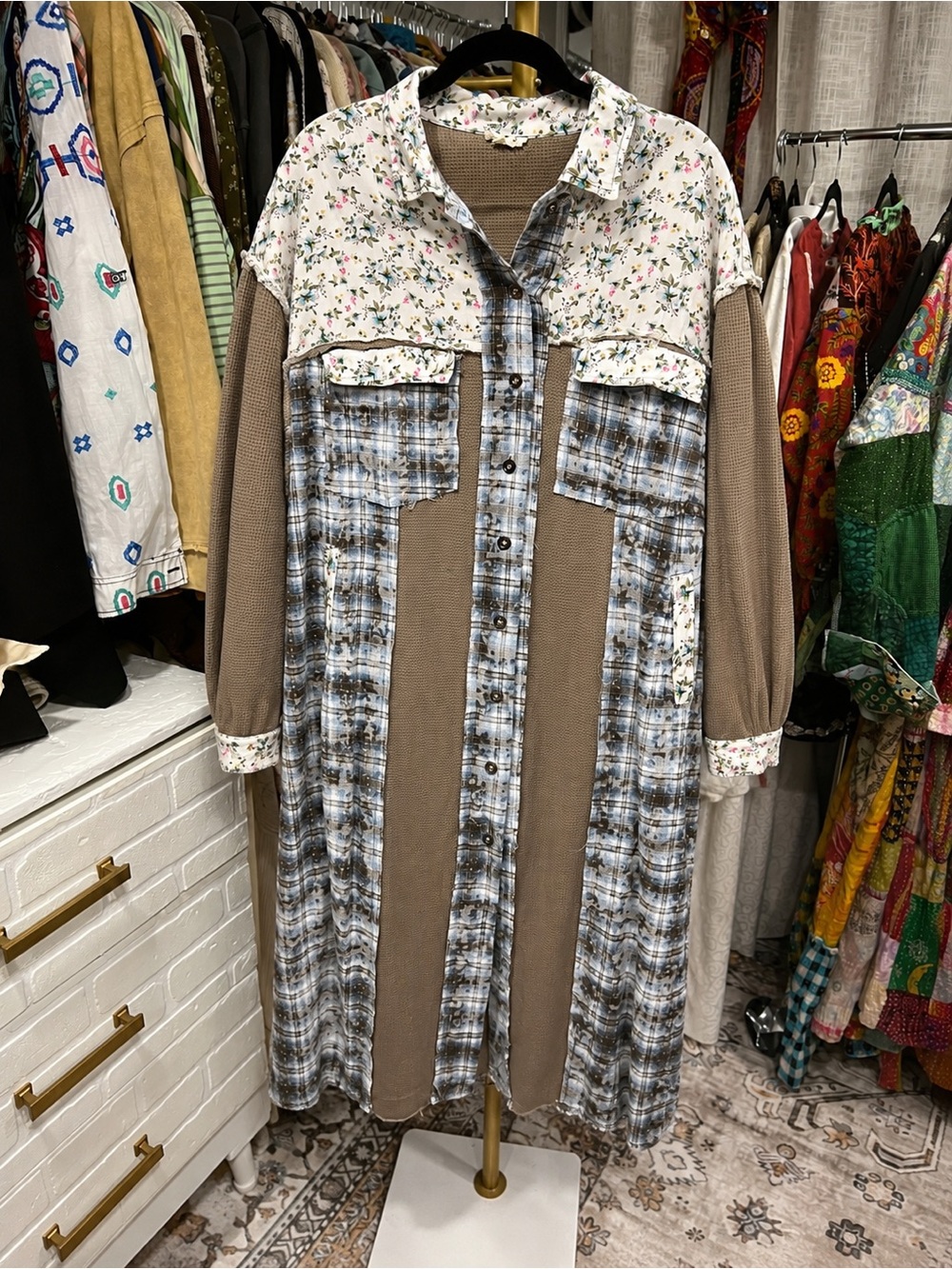 POL long floral pattern jacket🌟